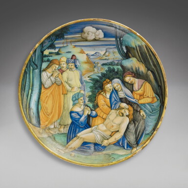 View full screen - View 1 of Lot 641. Italian, Castel Durante, circa 1525.