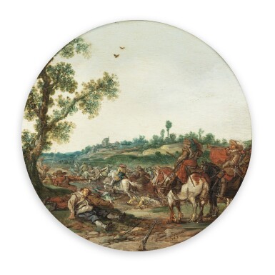 View full screen - View 1 of Lot 16. A cavalry charge.