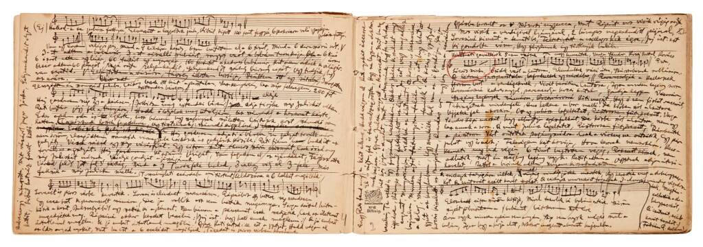 View full screen - View 1 of Lot 64. Béla Bartók. Autograph field-book of Hungarian folksong transcriptions, 1906-1918, and later, UNPUBLISHED.