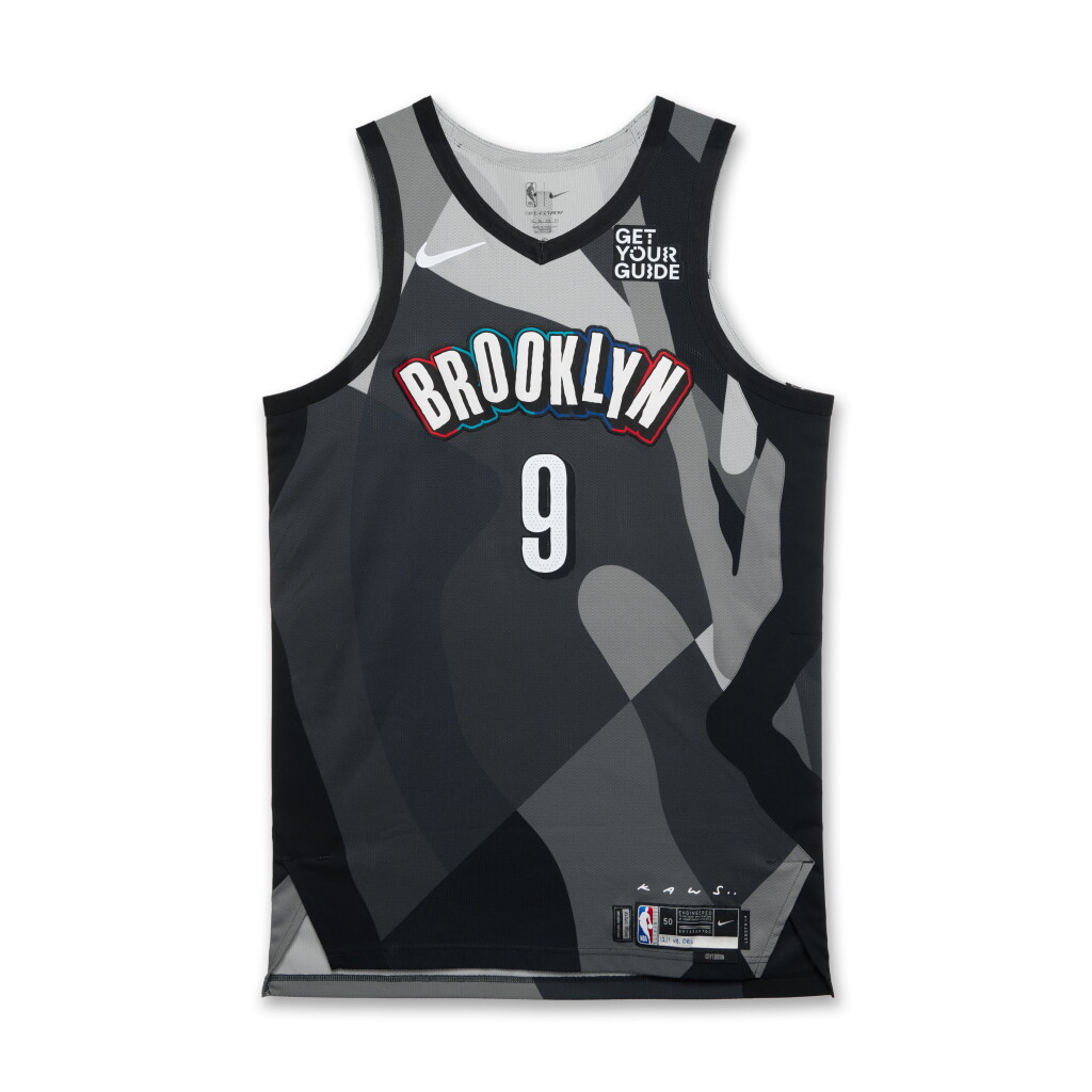 View full screen - View 1 of Lot 256. Trendon Watford Brooklyn Nets 2024-2025 Game Worn City Edition Jersey .