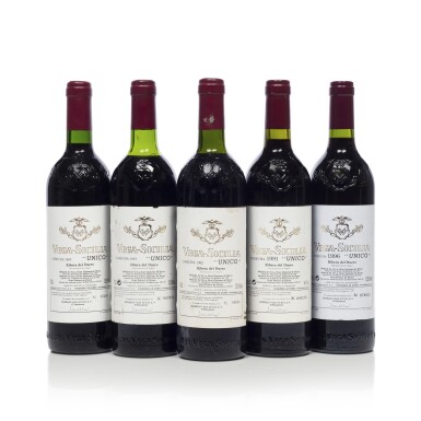 View full screen - View 1 of Lot 598. Vega Sicilia 'Unico' 1981 (1 BT).