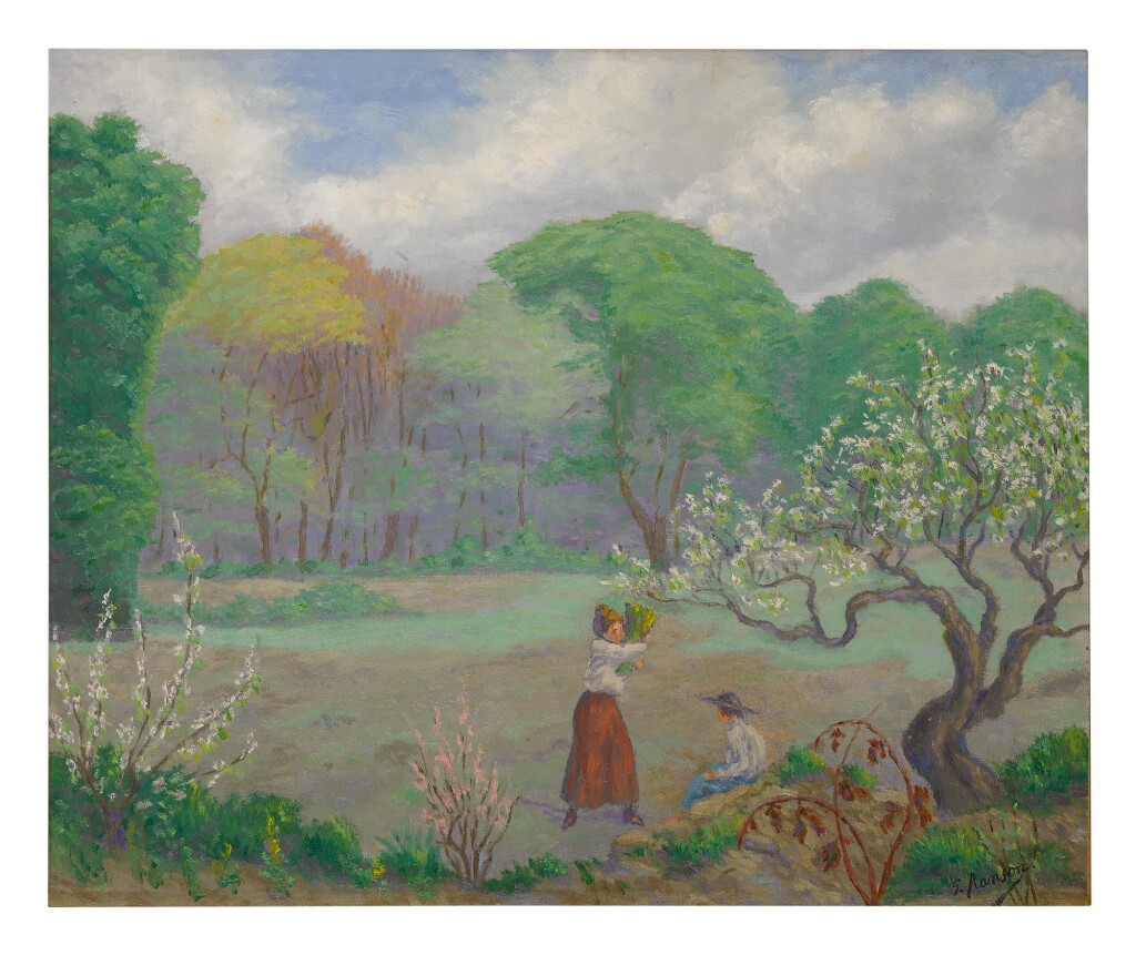 View full screen - View 1 of Lot 59. PAUL ÉLIE RANSON | LA CUEILLETTE EN FLEUR.
