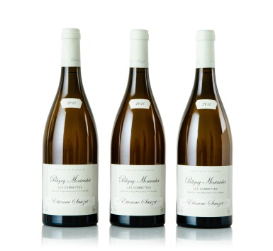 View full screen - View 1 of Lot 280. Puligny Montrachet, Les Combettes 2011 Etienne Sauzet (3 BT).