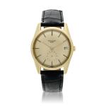 Reference 3558 A yellow gold automatic wristwatch with date, Made in 1968