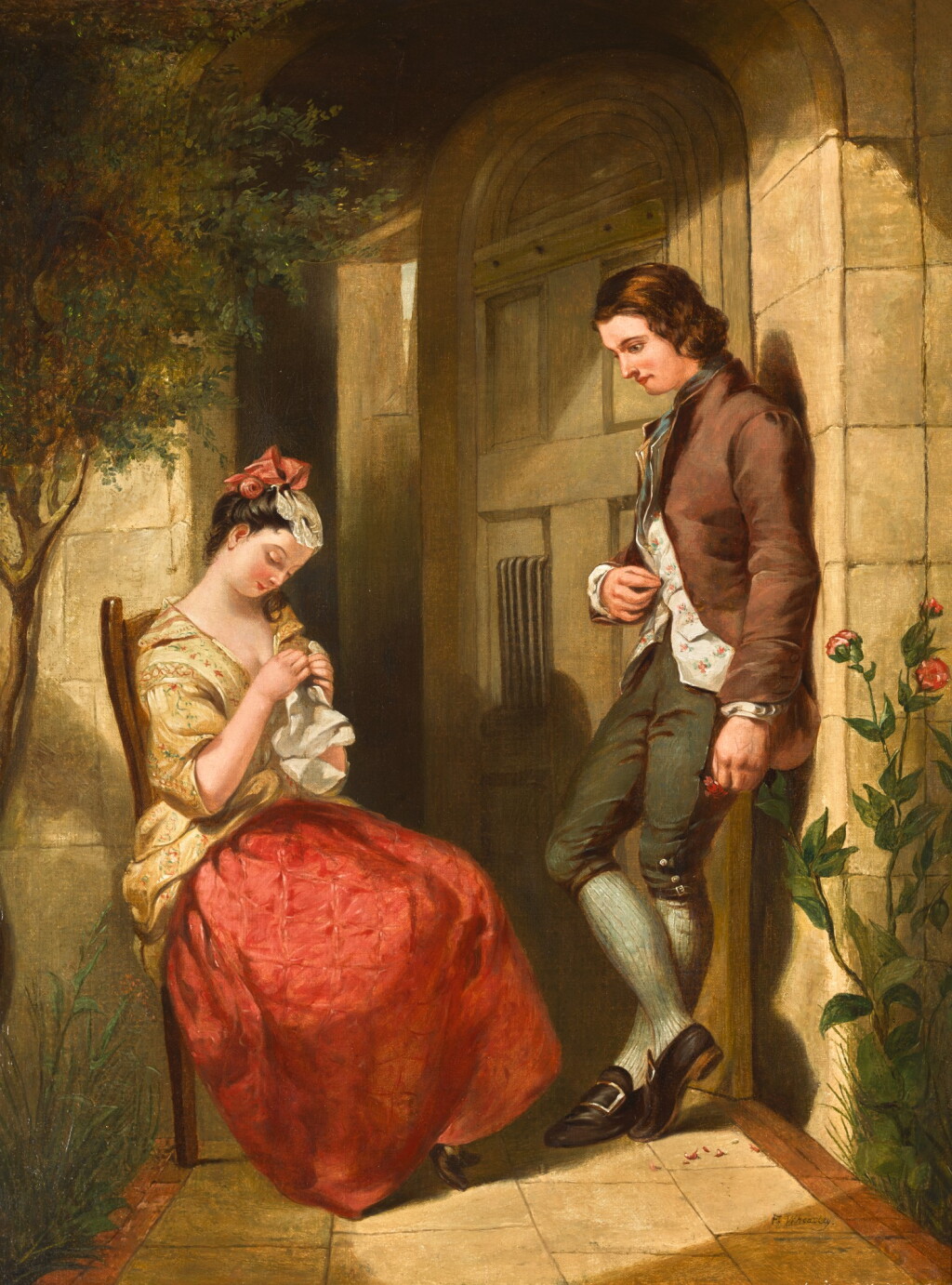 View full screen - View 1 of Lot 148. The Courtship.