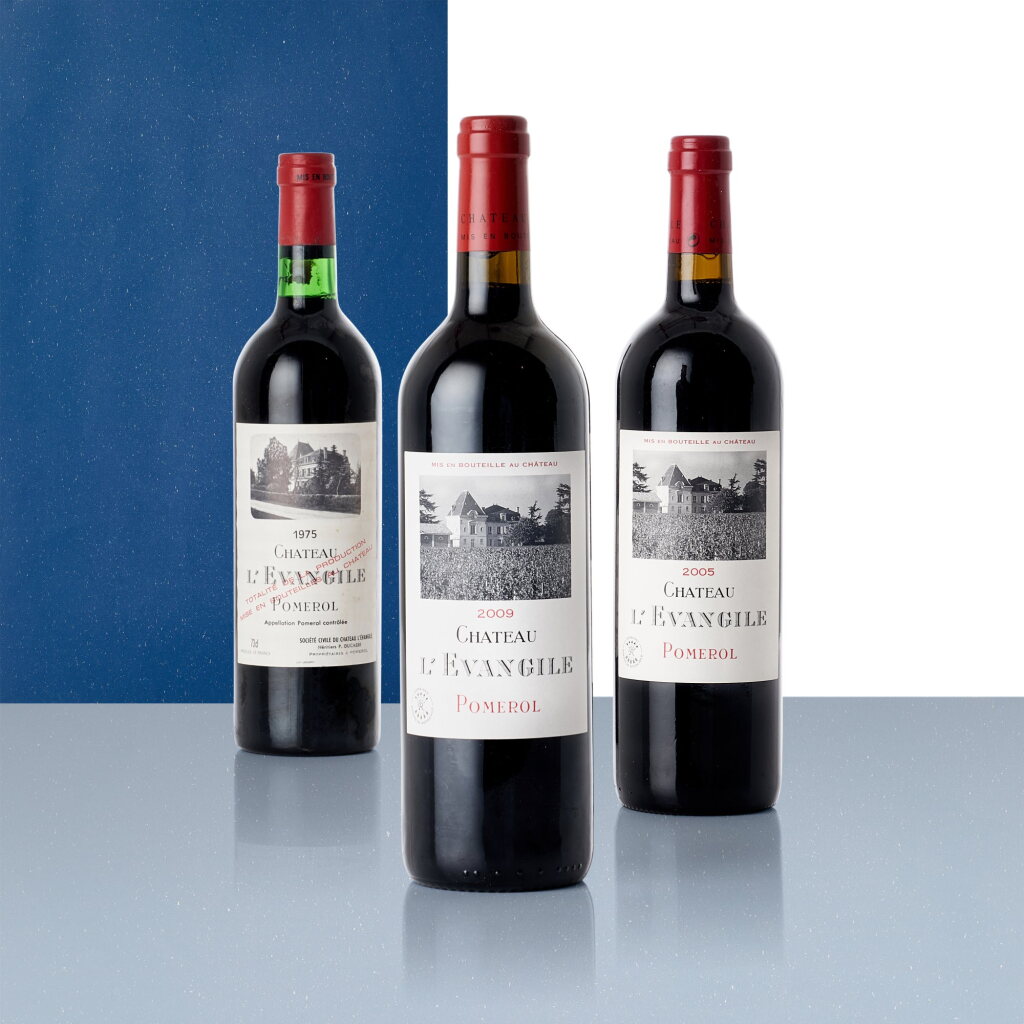 View full screen - View 1 of Lot 8241. Château l'Evangile 2005 (12 BT).