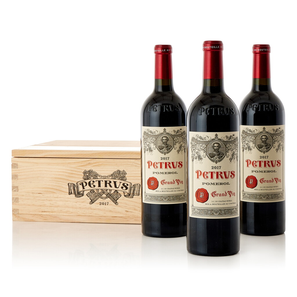 View full screen - View 1 of Lot 8183. Petrus 2017 (3 BT).