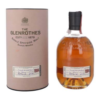 View full screen - View 1 of Lot 5291. The Glenrothes Limited Release 43.0 abv 1984 (1 BT70).