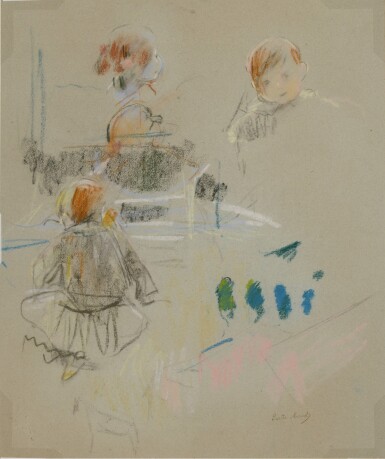 View full screen - View 1 of Lot 17. Etude d'enfant.