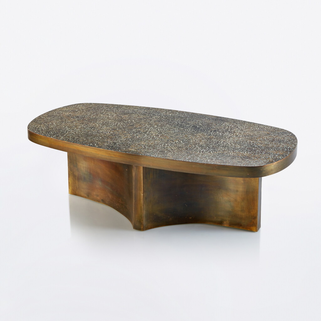 View full screen - View 1 of Lot 596. A Rare "Etruscan Spiral" Low Table.