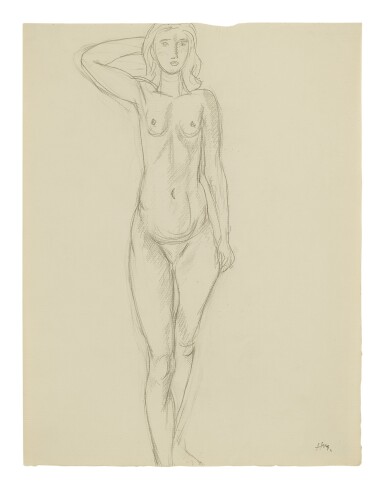 View full screen - View 1 of Lot 5. HENRI MATISSE | NU DEBOUT.