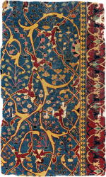 The Bernheimer Safavid 'Vase'-Technique Carpet Fragment, probably Kirman, Southeast Persia, circa 1600