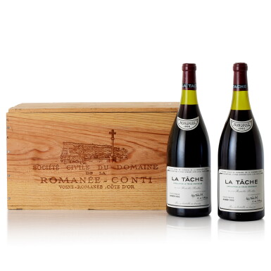 View full screen - View 1 of Lot 8603. La Tâche 1995 Domaine de la Romanée-Conti (4 MAG).
