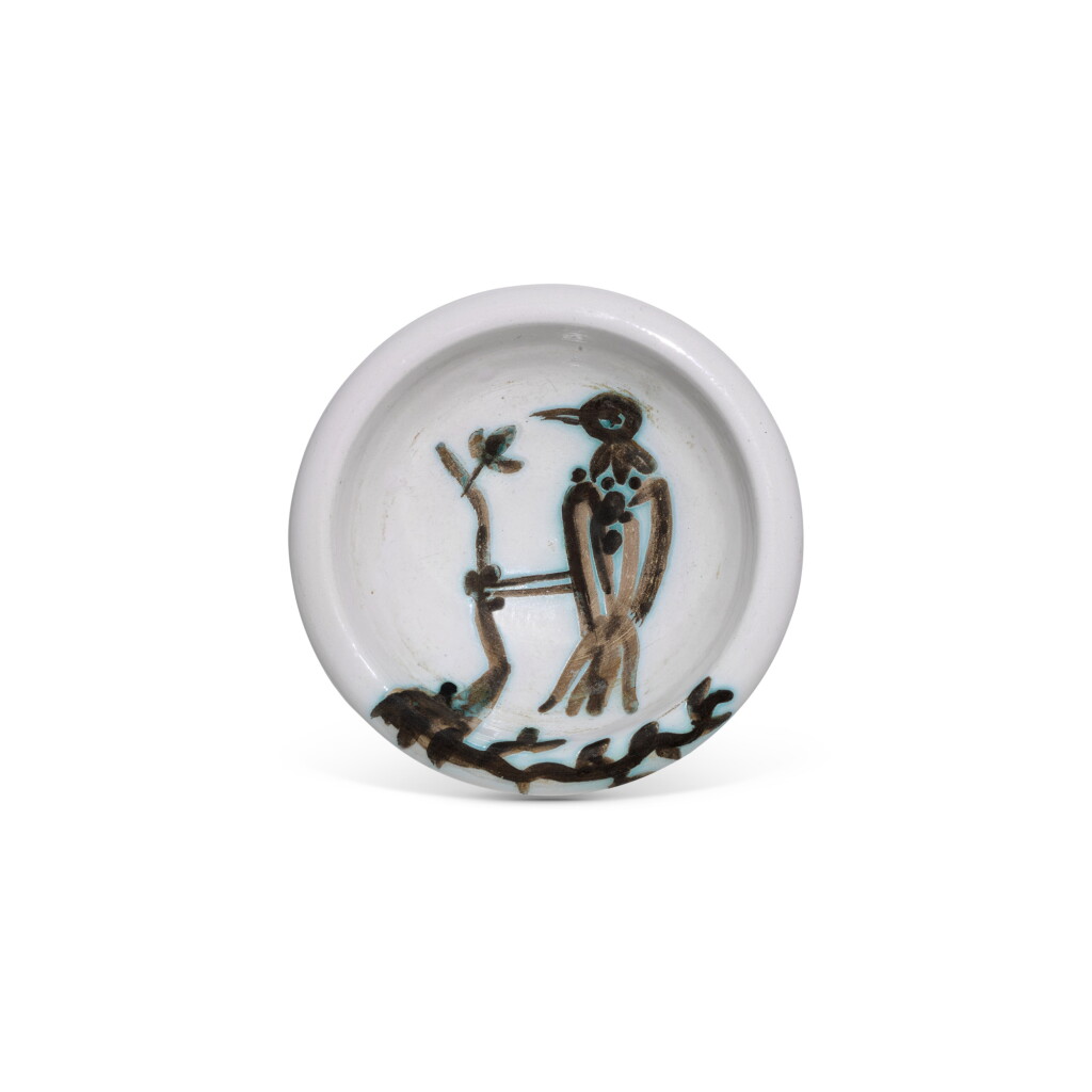 View full screen - View 1 of Lot 29. Oiseau sur la branche (A. R. 175).
