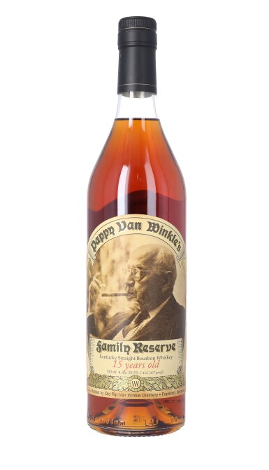 View full screen - View 1 of Lot 24. Pappy Van Winkle's 15 Year Old Family Reserve 107 proof NV (1 BT75).