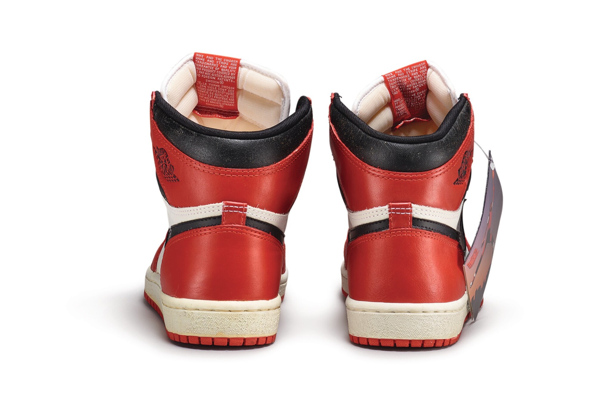 Nike Air Jordan 1 High OG (1985) âChicagoâ | Size 9 | Michael Jordan | Shattered | 2020 | Sotheby's