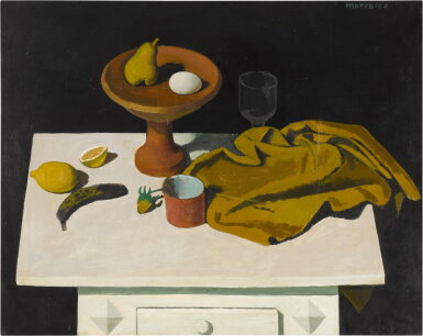 View full screen - View 1 of Lot 100. Still Life with Fruit and Egg.