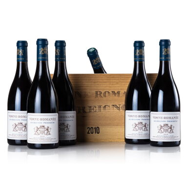 View full screen - View 1 of Lot 33. Vosne Romanée, Aux Reignots 2010 Domaine du Comte Liger-Belair (6 BT).