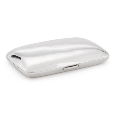 View full screen - View 1 of Lot 1788. A Victorian silver cigar case, George Unite, Birmingham, 1888.