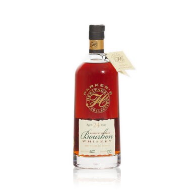 View full screen - View 1 of Lot 484. Parker's Heritage Collection 10th Edition 24 Year Old 100 proof 1990 (1 BT75).