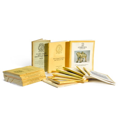 View full screen - View 1 of Lot 136. A collection of Christie's catalogues from 1930's to 2020 | 1930年代至今 佳士得中國及亞洲藝術品圖錄一組共約1073冊.