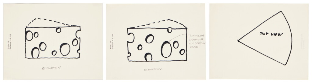 View full screen - View 1 of Lot 570. Cheese Cake for Dada Ball (Studies).