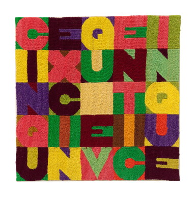 View full screen - View 1 of Lot 1. ALIGHIERO BOETTI | CINQUE X CINQUE VENTICINQUE.
