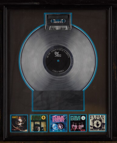 View full screen - View 1 of Lot 45. Multi-platinum career plaque.