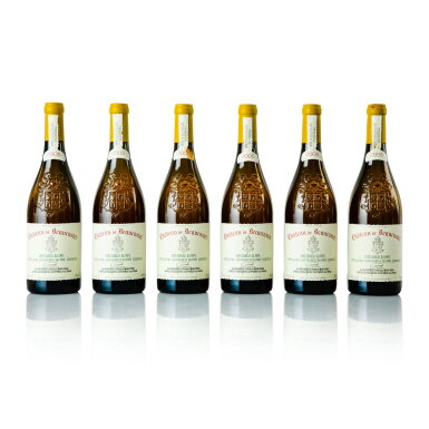 View full screen - View 1 of Lot 338. Château de Beaucastel Blanc 2005 (6 BT).