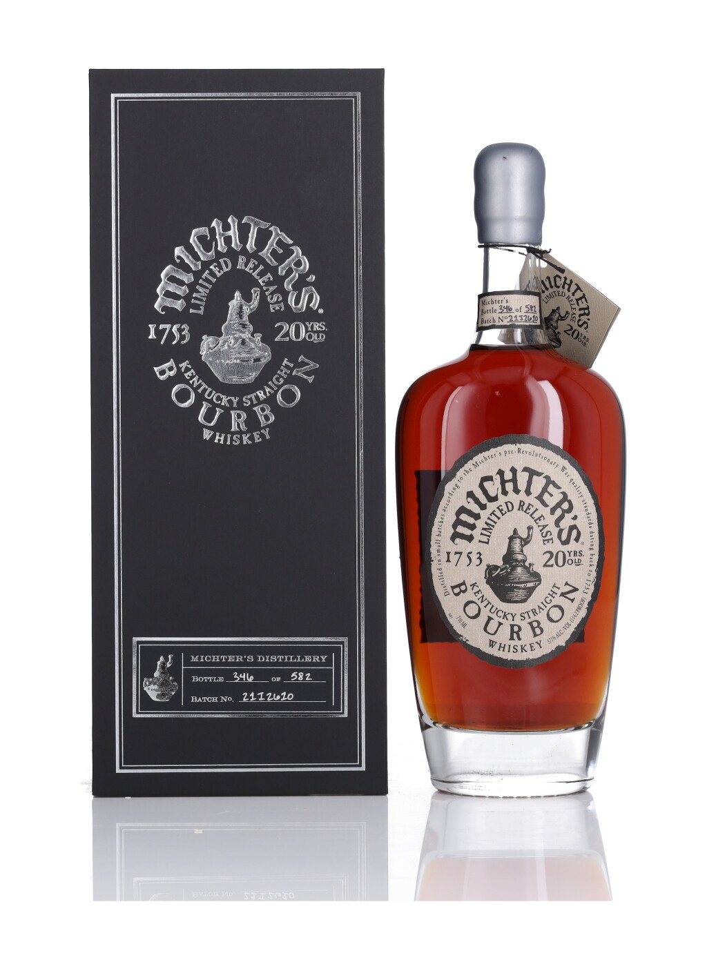 View full screen - View 1 of Lot 330. Michter's Small Batch Bourbon 20 Year Old 114.2 Proof NV (1 BT 75cl).