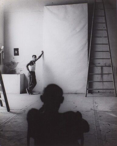 View full screen - View 1 of Lot 62. EDWARD QUINN | 'PABLO PICASSO, STUDIOS DE LA VICTORINE', NICE, 1955.