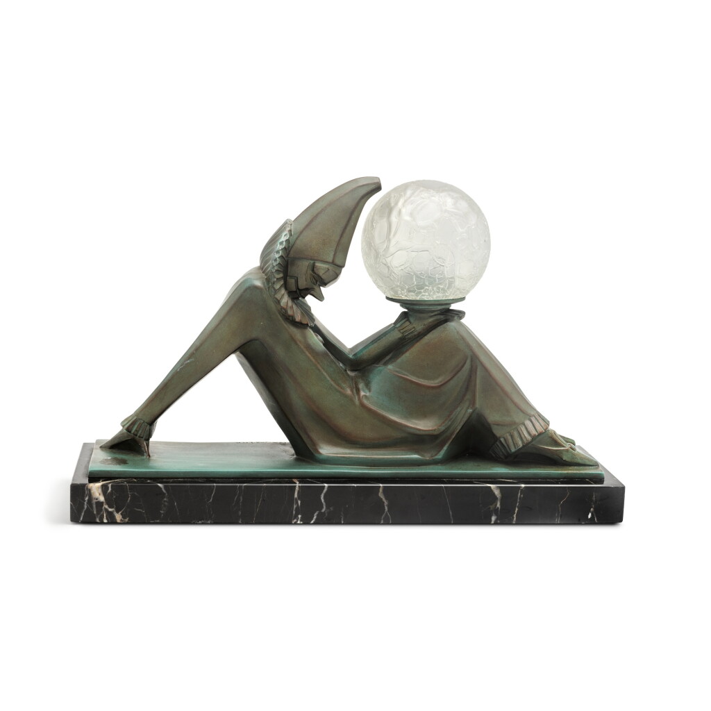 View full screen - View 1 of Lot 1760. Clown a la Boule table light, executed after 1945.