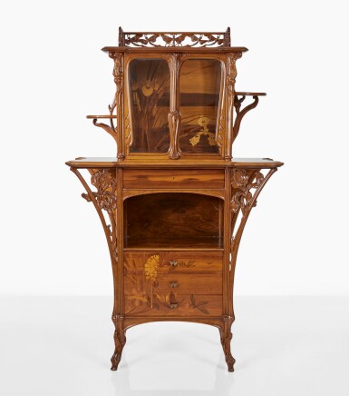 View full screen - View 1 of Lot 44. EMILE GALLÉ | "LIBELLULES" VITRINE.