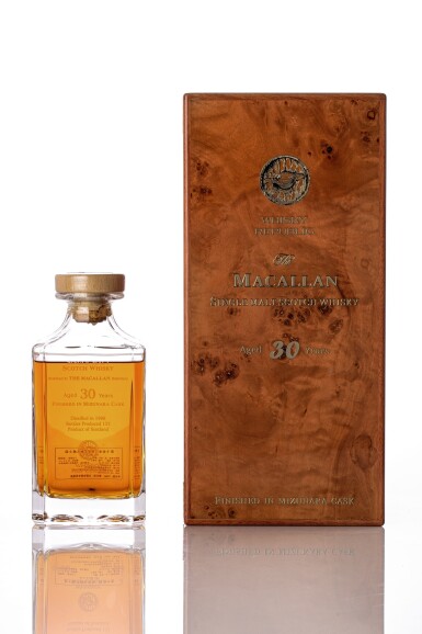 View full screen - View 1 of Lot 5525. Macallan 30 Year Old finished in Mizunara Cask 48.6 ABV NV (1 BT70).