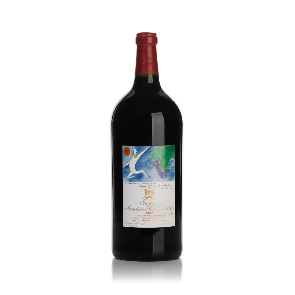 View full screen - View 1 of Lot 49. Château Mouton Rothschild 1982 (1 JM50).
