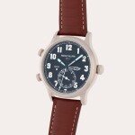 Calatrava Pilot Travel Time, Reference 5524G-001 | A white gold dual time zone wristwatch with dual day/night indication and date | Circa 2017
