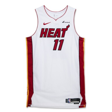 View full screen - View 1 of Lot 84. Jaime Jaquez Jr. Miami Heat 2023-2024 In-Season Tournament Game Worn Association Edition Jersey | Matched to 3 Games .