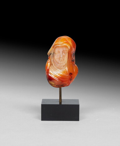 View full screen - View 1 of Lot 48. Head of the Virgin | Tête de Vierge.