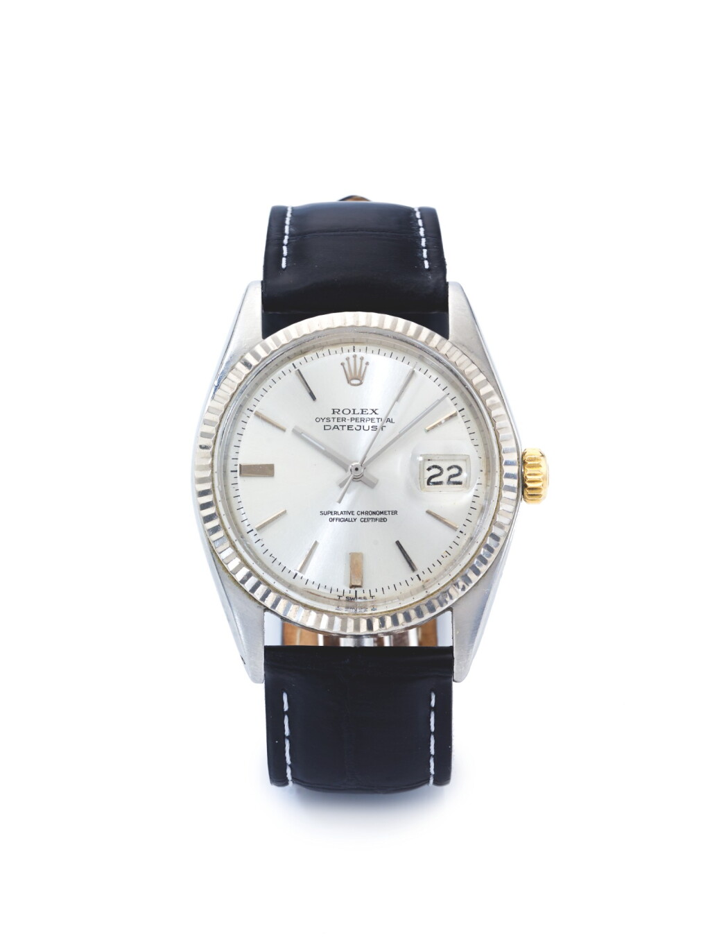 View full screen - View 1 of Lot 59. ROLEX | REF 1603 DATEJUST, A STAINLESS STEEL AUTOMATIC CENTER SECONDS WRISTWATCH WITH DATE CIRCA 1969.