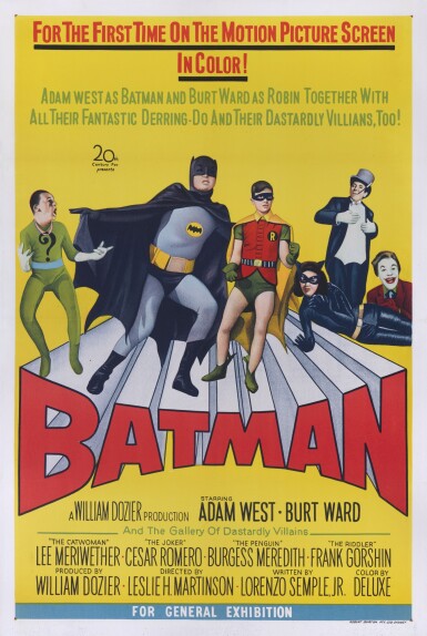 View full screen - View 1 of Lot 40. Batman: The Movie (1966).
