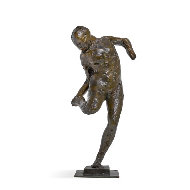 View full screen - View 1 of Lot 106. Danseuse regardant la plante de son pied droit.