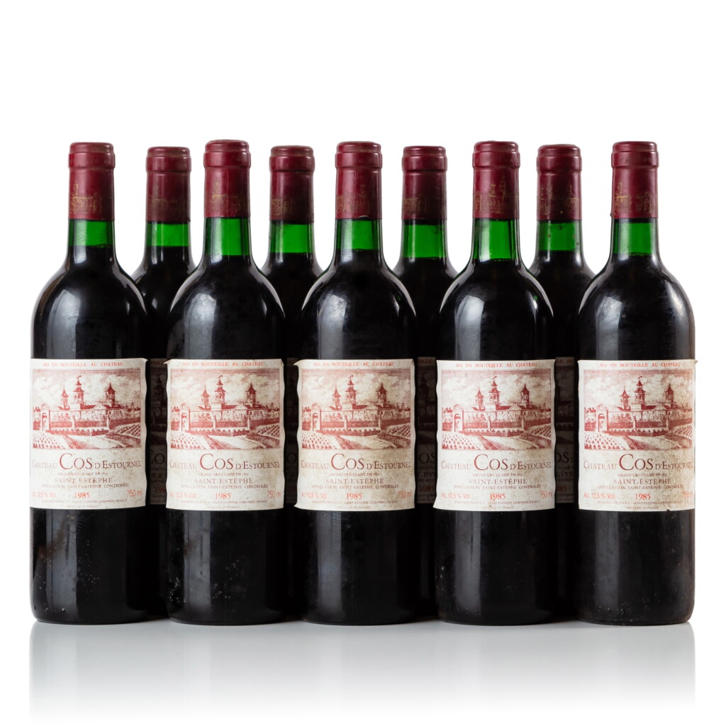 View full screen - View 1 of Lot 697. Château Cos d'Estournel 1985 (9 BT).