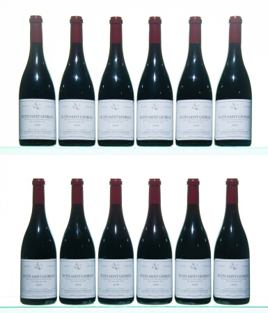 View full screen - View 1 of Lot 204. Nuits St. Georges 2009 Sylvain Cathiard (12 BT).