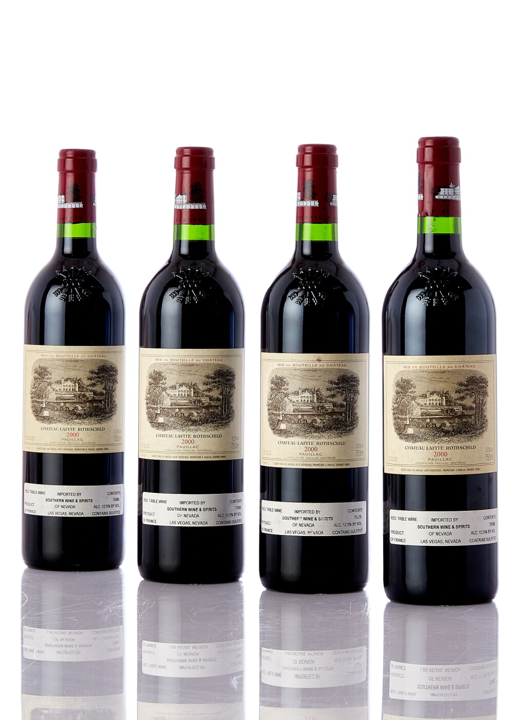 View full screen - View 1 of Lot 7543. Château Lafite 2000 (5 BT).