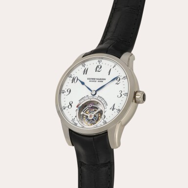 View full screen - View 1 of Lot 11. Anchor Tourbillon 'No.01/18', Reference 1780-133 | A limited edition white gold tourbillon wristwatch with power reserve indication | Circa 2015.