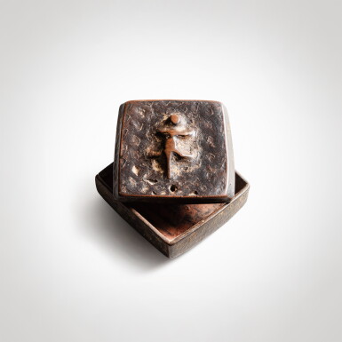 View full screen - View 1 of Lot 192. Kuba Box, Democratic Republic of the Congo.