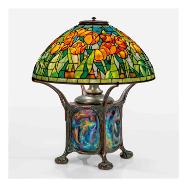 View full screen - View 1 of Lot 516. "Tulip" Table Lamp.