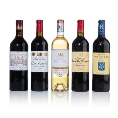 View full screen - View 1 of Lot 52. Bordeaux mixed lot from 2009 (5 BT).