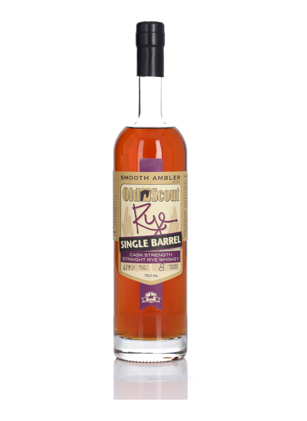 全螢幕檢視 - 查看367Old Scout Single Barrel Rye 8 Year Old 123.8 Proof NV (1 Bottle 75cl)的1