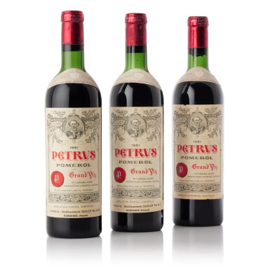 View full screen - View 1 of Lot 6113. Petrus 1961 (3 BT).